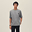 "H'Cheval" t-shirt with leather detail, View: Worn, worn, view 2 of 4
