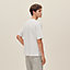 "H'Cheval" t-shirt with leather detail, View: Worn, worn, view 3 of 4