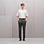 "H'Cheval"皮革細節T恤, 檢視: 佩戴, worn, 檢視共1張圖片的第4張
