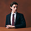 H Coeur tie 7&nbsp;cm, View: Worn, worn, view 2 of 2