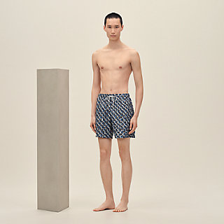 "H Cut Remix" swim trunks