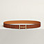 H d'Ancre belt buckle & Leather strap 32&nbsp;mm, View: , view 1 of 2