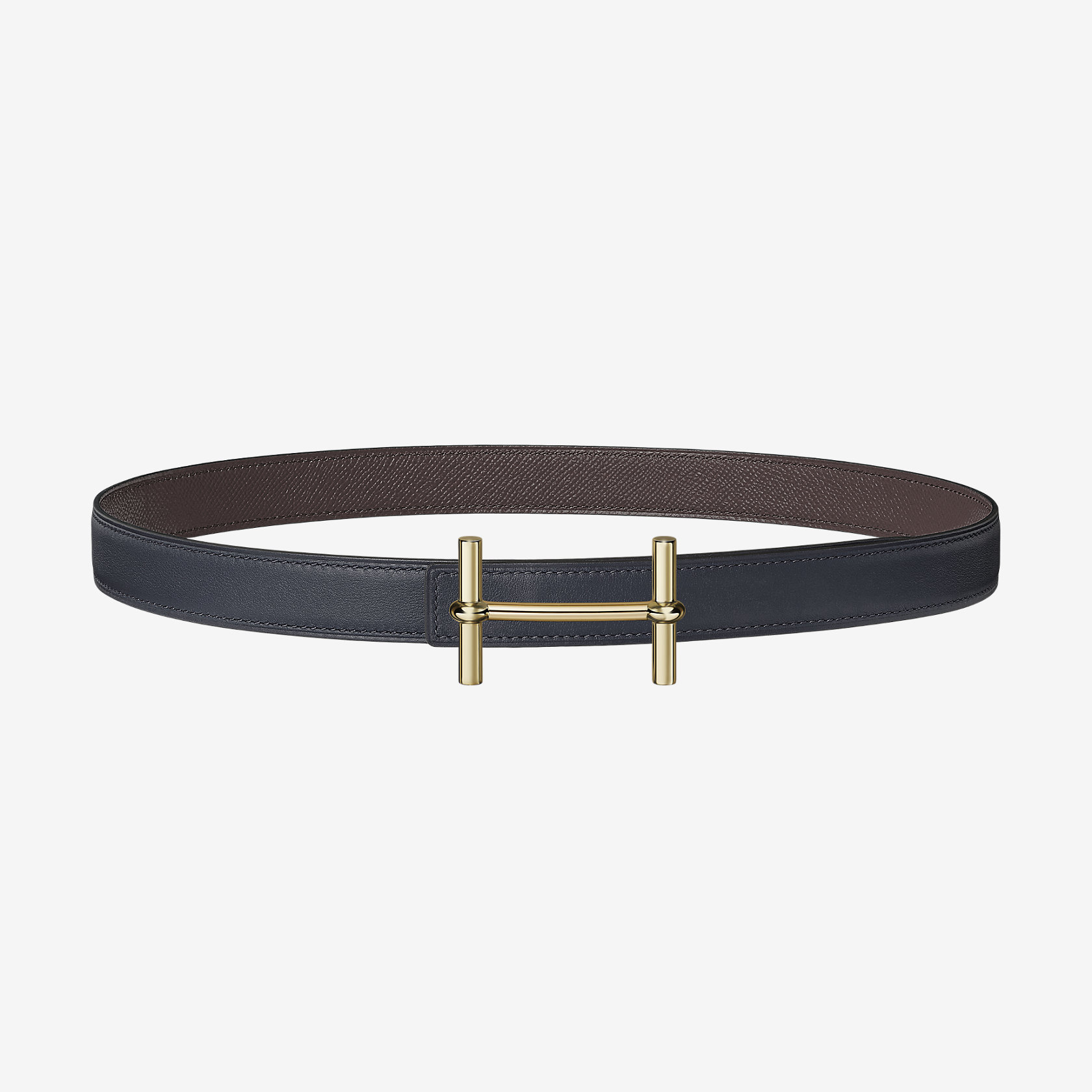 H d'Ancre belt buckle & Reversible leather strap 32 mm | Hermès USA