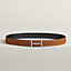 H d'Ancre belt buckle & Reversible leather strap 32&nbsp;mm, View: , view 2 of 2