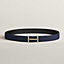 H d'Ancre belt buckle & Reversible leather strap 32 mm, view 2 of 3