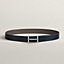 H d'Ancre belt buckle & Reversible leather strap 32 mm, view 1 of 3
