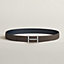 H d'Ancre belt buckle & Reversible leather strap 32 mm, view 2 of 3