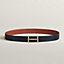 H d'Ancre belt buckle & Reversible leather strap 32 mm, view 1 of 3