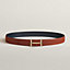 H d'Ancre belt buckle & Reversible leather strap 32 mm, view 2 of 3