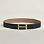 H d'Ancre belt buckle & Reversible leather strap 38&nbsp;mm, View: , view 2 of 3