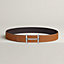 H d'Ancre belt buckle & Reversible leather strap 38&nbsp;mm, View: , view 2 of 3