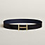 H d'Ancre belt buckle & Reversible leather strap 38&nbsp;mm, View: , view 1 of 3