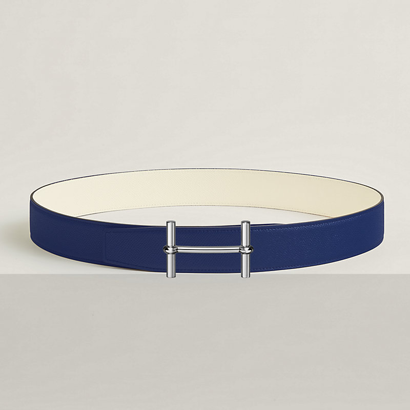 H d'Ancre belt buckle & Reversible leather strap 38 mm