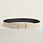H d'Ancre belt buckle & Reversible leather strap 38&nbsp;mm, View: , view 2 of 3
