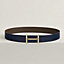 H d'Ancre belt buckle & Reversible leather strap 38&nbsp;mm, View: , view 1 of 3