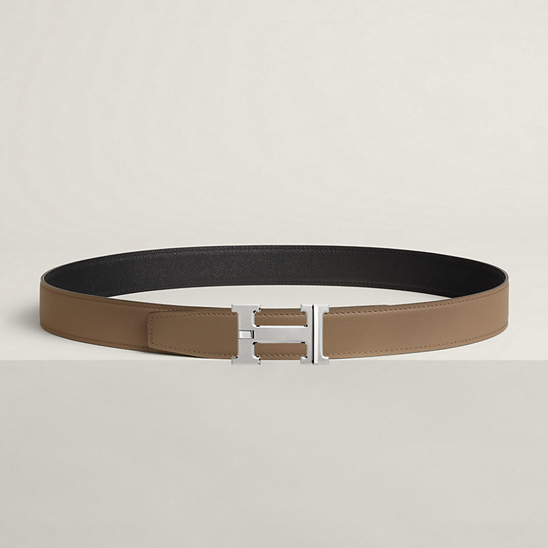 H Day & Night reversible belt buckle & Reversible leather strap 32&nbsp;mm, View: , view 4 of 4