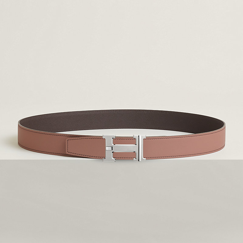 H Day & Night reversible belt buckle & Reversible leather strap 32&nbsp;mm, View: , view 4 of 4
