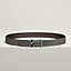 H Day & Night reversible belt buckle & Reversible leather strap 32 mm, view 2 of 2