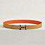 H Day & Night reversible belt buckle & Reversible leather strap 32&nbsp;mm, View: , view 2 of 2