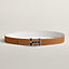 H Day & Night reversible belt buckle & Reversible leather strap 32&nbsp;mm, View: , view 1 of 2