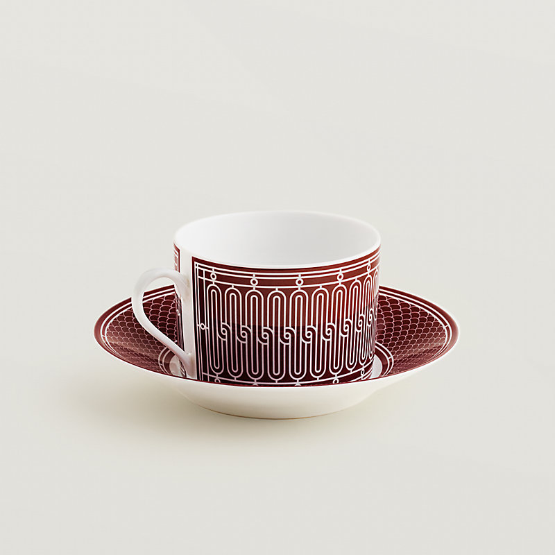 hermes breakfast cup and saucer