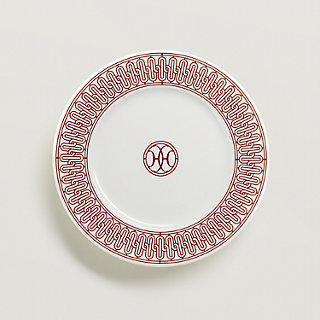 hermes h deco dessert plate