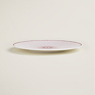 H Deco rouge dinner plate | Hermès USA