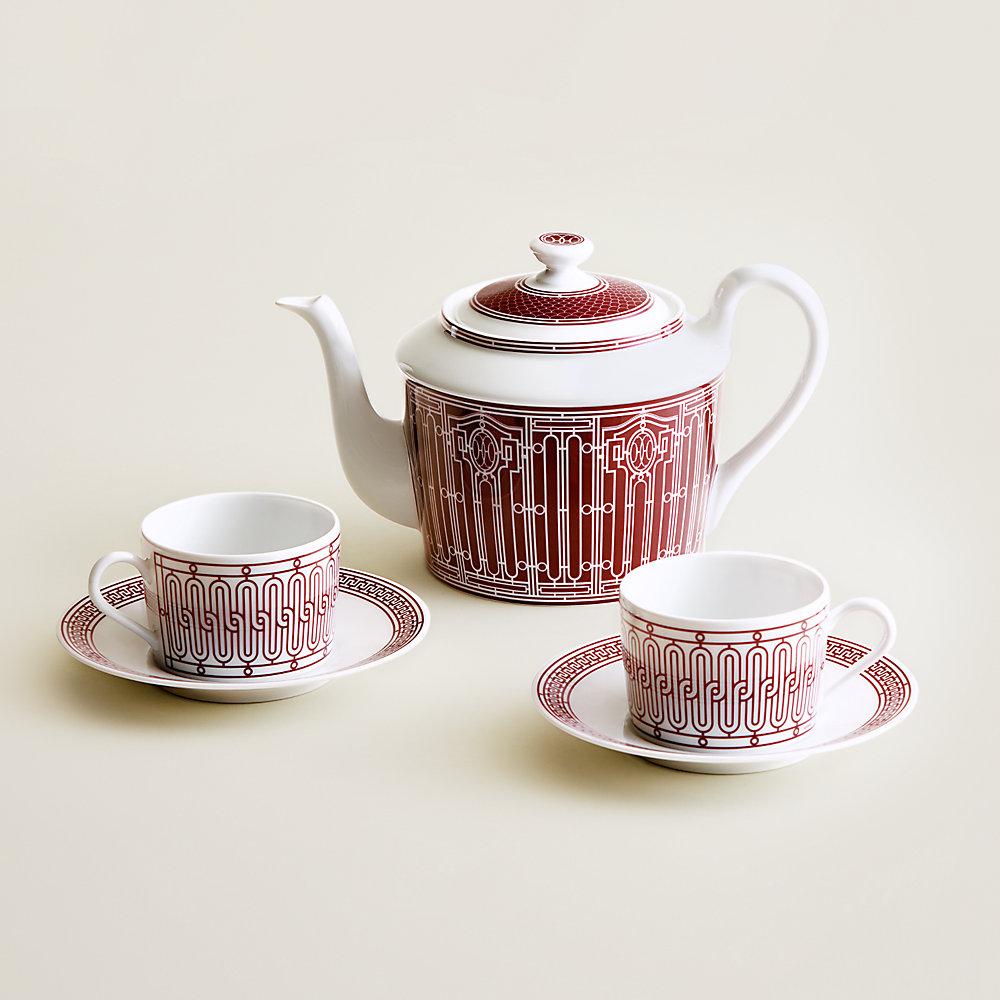 H Deco rouge Tea set