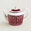 H Deco rouge teapot, View: Worn, worn, view 1 of 2