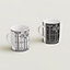 H Deco set of 2 mugs (n°1 and 2), View: Worn, worn, view 3 of 3