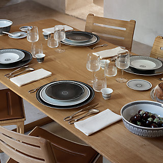H Deco soup plate | Hermès USA