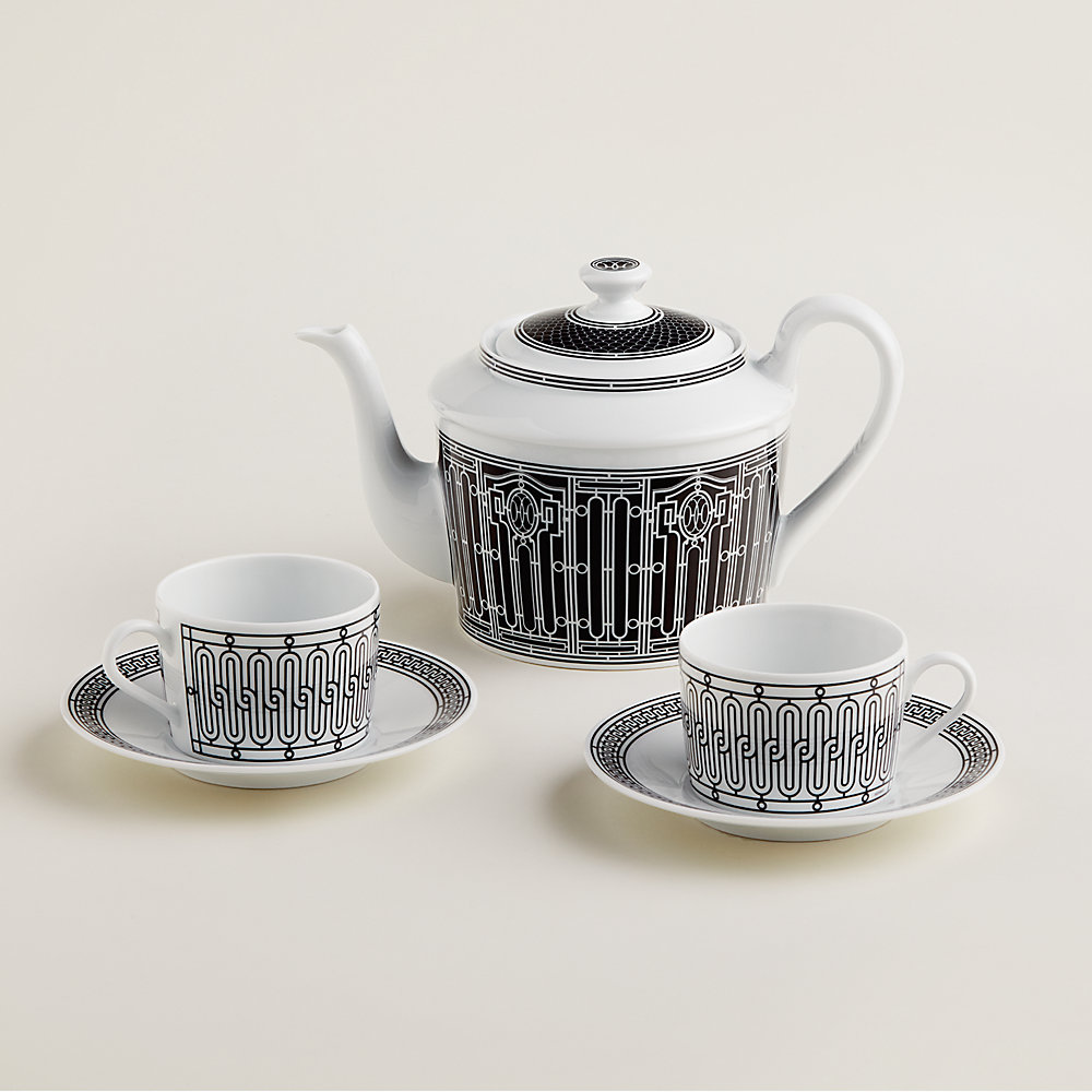 hermes tea set