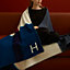 H Dye blanket, View: Worn, worn, view 5 of 5