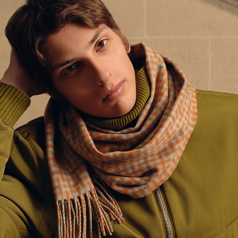 H Ecossais muffler | Hermès USA
