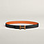 H Email Bandana belt buckle & Reversible leather strap 24&nbsp;mm, View: , view 1 of 2