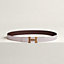 H Email Bandana belt buckle & Reversible leather strap 24&nbsp;mm, View: , view 2 of 2
