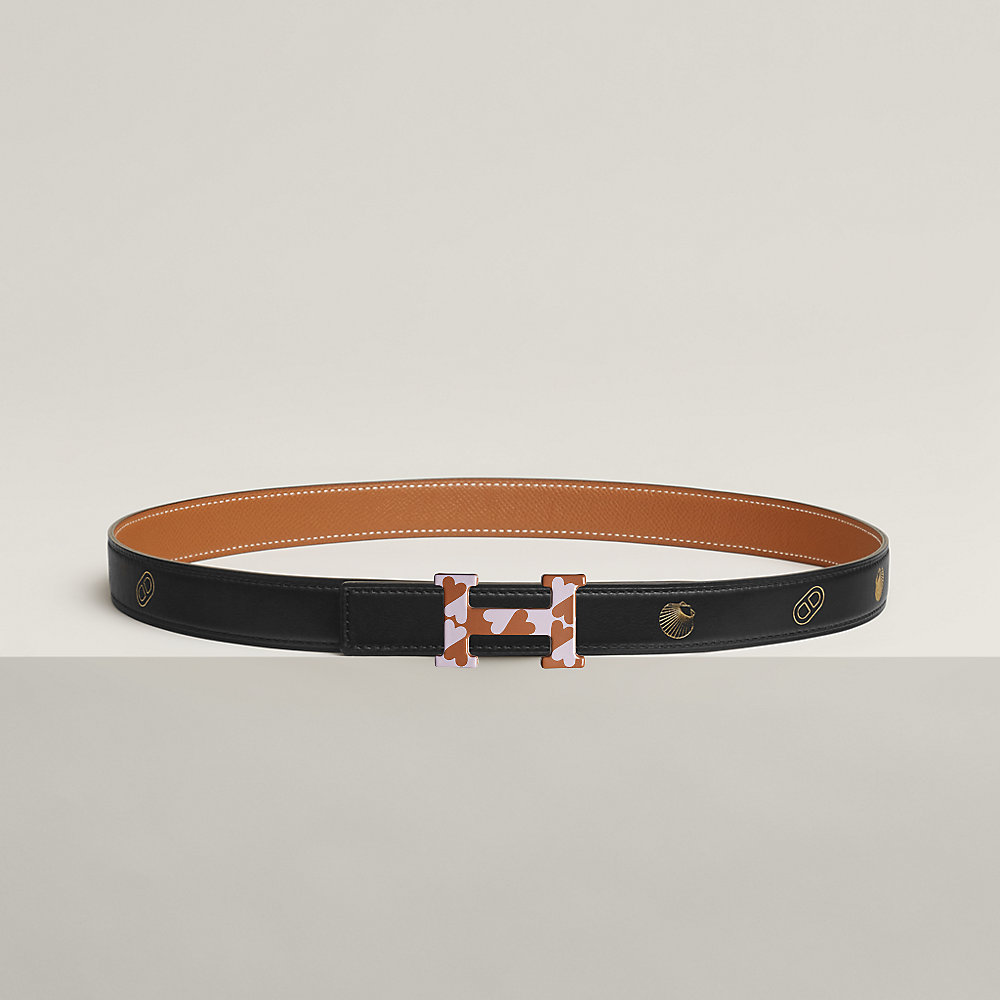 H Email Coeur belt buckle & Hermès sur Mer reversible