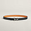 H Email Coeur belt buckle & Leather strap 24&nbsp;mm, View: , view 1 of 2