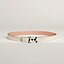 H Email Coeur belt buckle & Reversible leather strap 24&nbsp;mm, View: , view 2 of 2