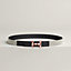 H Email Coeur belt buckle & Toile H Plume leather strap 24&nbsp;mm, View: , view 1 of 2