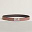 H Embleme belt buckle  & Reversible leather strap 32&nbsp;mm, View: , view 1 of 2