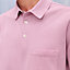 View: Worn, H embroidered buttoned polo shirt