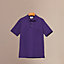 H embroidered buttoned polo shirt, View: Worn, worn, view 1 of 4