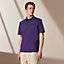 H embroidered buttoned polo shirt, View: Worn, worn, view 3 of 4