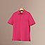 H embroidered buttoned polo shirt, View: Worn, worn, view 1 of 4