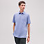 H embroidered buttoned polo shirt, View: Worn, worn, view 1 of 3