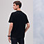 View: Worn, "H" embroidered T-shirt