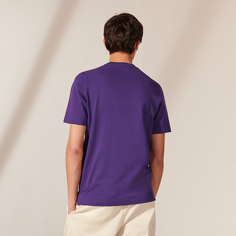 H embroidered T-shirt