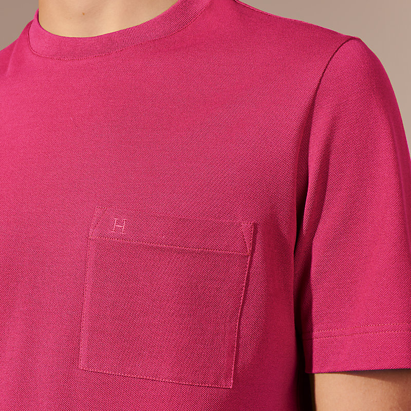 H embroidered T-shirt