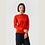 H en Biais boatneck sweater, View: Worn, worn, view 2 of 3